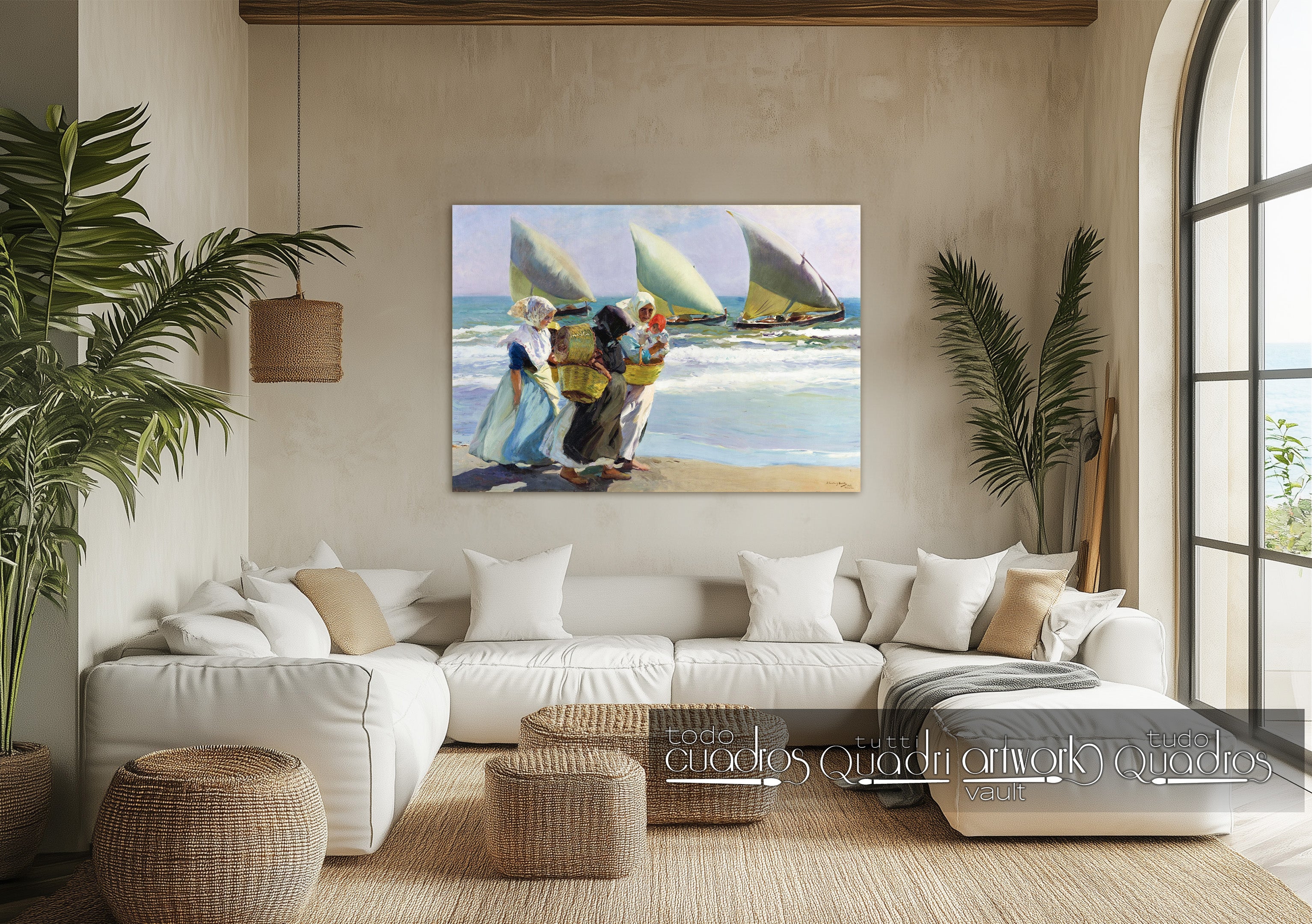 
Les Trois Voiles, Sorolla