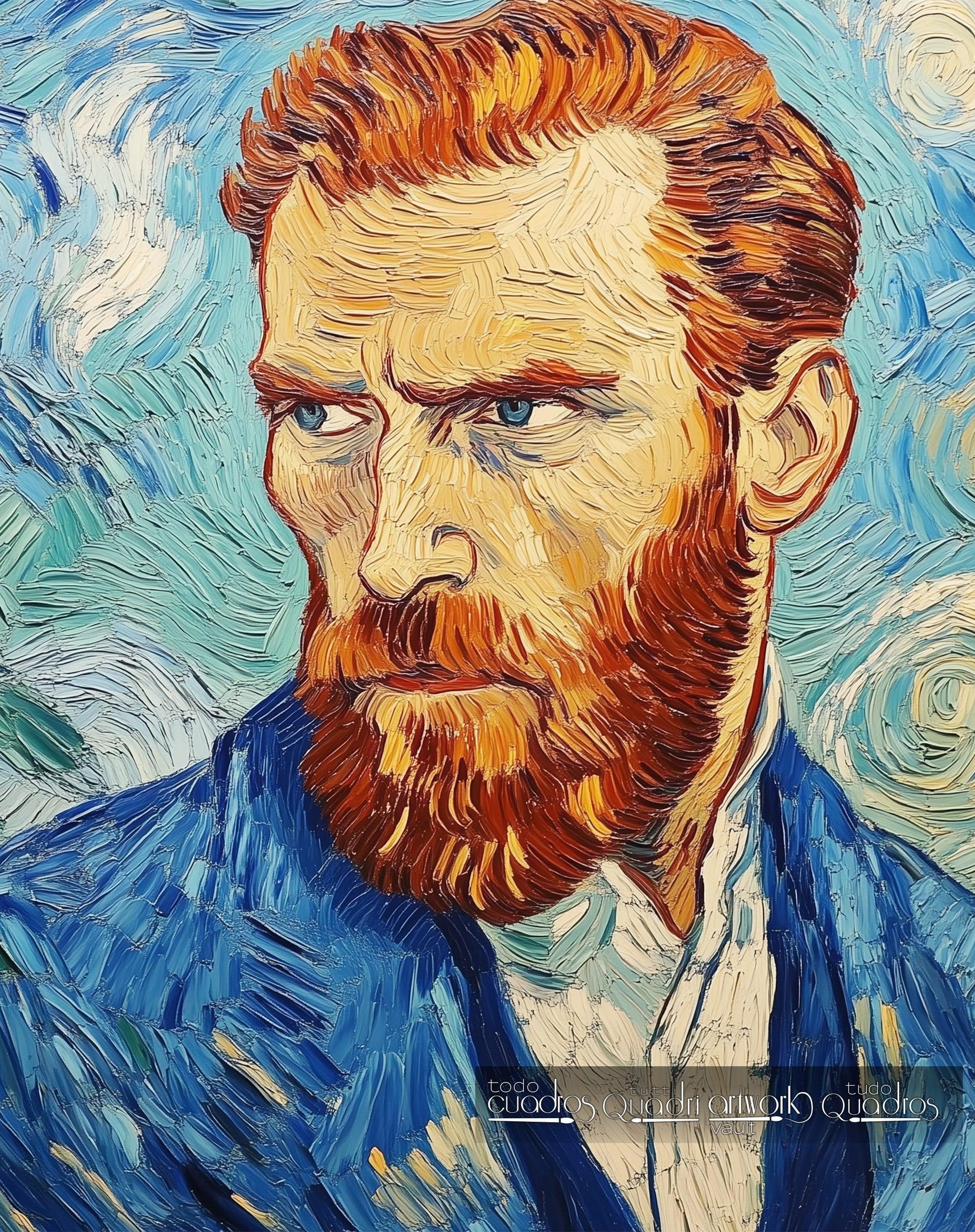 Portrait moderne Van Gogh