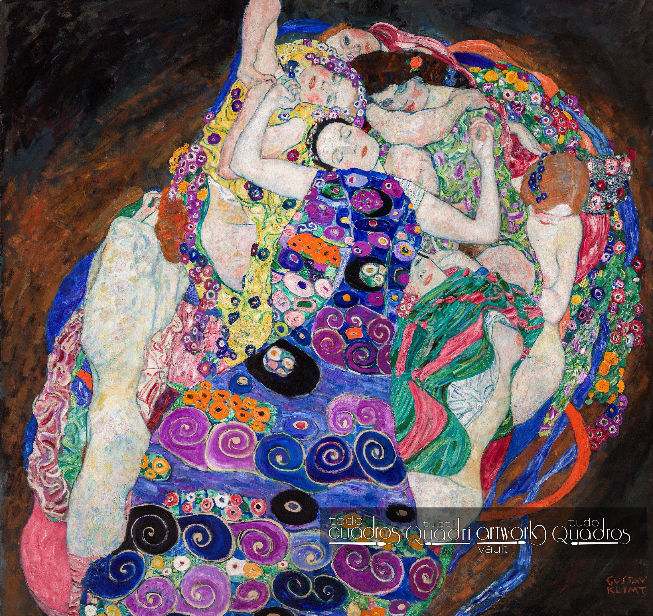 Les Vierges, Klimt
