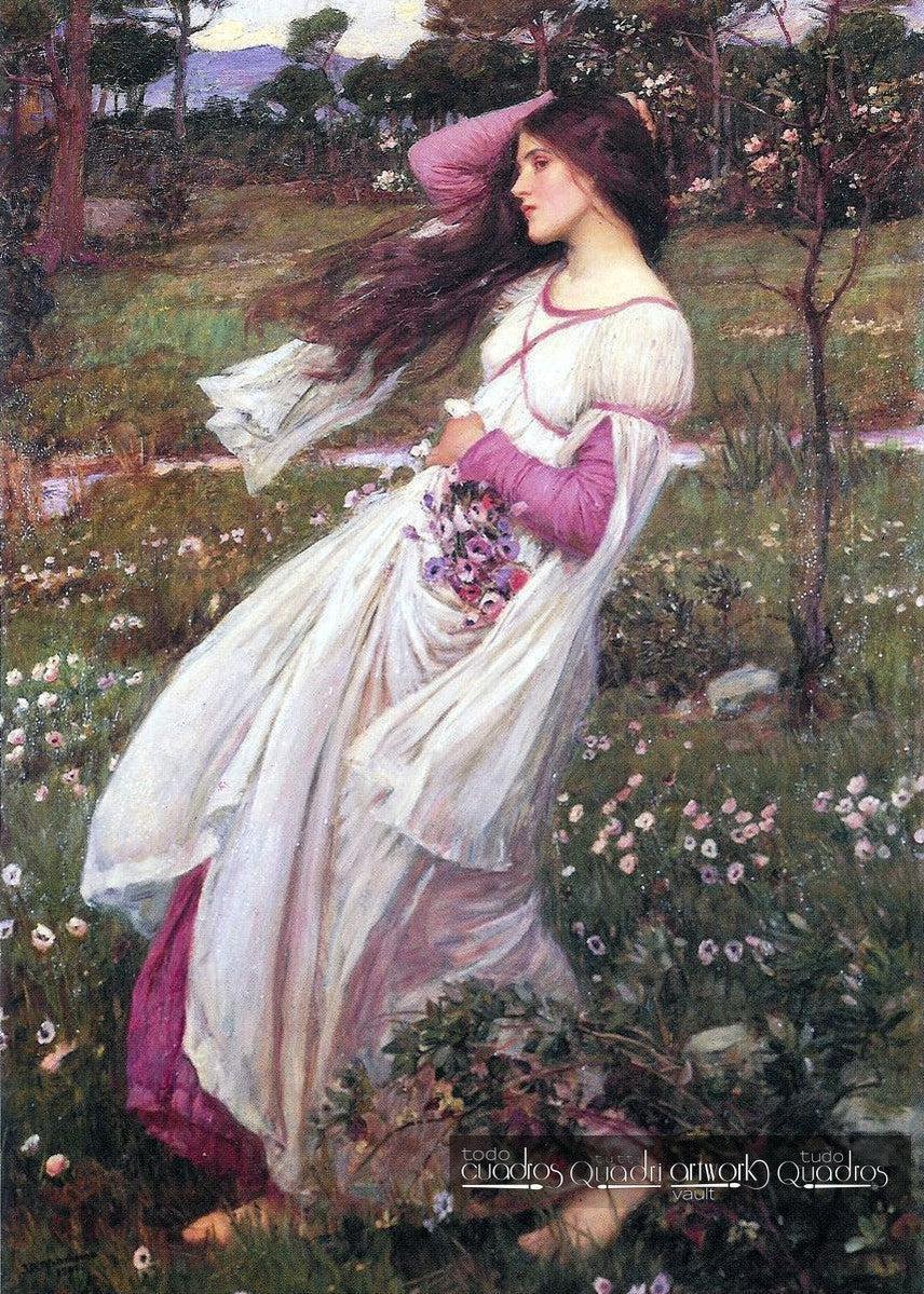 Anémones des bois, J. W. Waterhouse